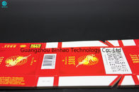 Ekologiczne kartonowe pudła z papierowymi pudełkami / czerwony pakiet tytoniowy