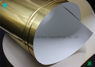 Folia 6.5 mikronów z błyszczącym złotym / srebrnym nadrukiem z folii aluminiowej Papier o rozmiarze normalnym 55 g / m2