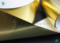 Dostosowany złoty ultra cienki wodoodporny papier z folii aluminiowej na miękki wkład wewnętrzny papierosów