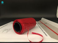 50000m rolka samoprzylepna czerwona taśma MOPP Tear Tear do pakowania papierowych torebek SF i otwierania