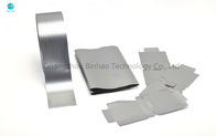 Wodoodporny 42-mikronowy srebrny papier z folii aluminiowej z folią PET do wewnętrznego opakowania papierosów