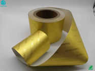 8011 Aluminiowy papieros spożywczy Czekoladowy złoty lukier Powierzchnia Papierowa folia aluminiowa laminowana