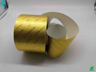 8011 Aluminiowy papieros spożywczy Czekoladowy złoty lukier Powierzchnia Papierowa folia aluminiowa laminowana