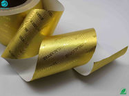 1500M 20 - 70g / m2 Gramatura papieru z folii aluminiowej do pakowania papierosów