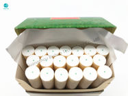 Cienkie miękkie miętowe zielone nici bawełniane Rolki do pakowania prętów filtracyjnych i papierosów