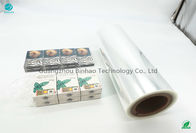 0,218 q / m Przezroczysta folia PVC do odchylenia szerokości papierosa 0 mm