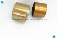Grubość 30um-50um Chocolate Gold Line Tear Tape do opakowania tytoniowego