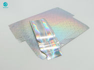Tektura z holograficznym srebrzystym papierem powierzchniowym do opakowania na papierosy