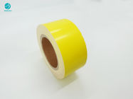 Opakowanie papierosów Karton błyszczący żółty 90-114 mm Wewnętrzna ramka Papier w rolce