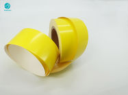 Opakowanie papierosów Karton błyszczący żółty 90-114 mm Wewnętrzna ramka Papier w rolce
