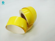 95mm błyszczący, jasnożółty, powlekany wewnętrzny papier ramowy do pakowania tytoniu do papierosów