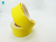95 mm jasnożółty karton powlekany wewnętrzną ramą do pakowania papierosów