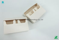 Składane pudełko z klapką na papierosy HNB E-papierosy Materiały opakowaniowe Biała tektura