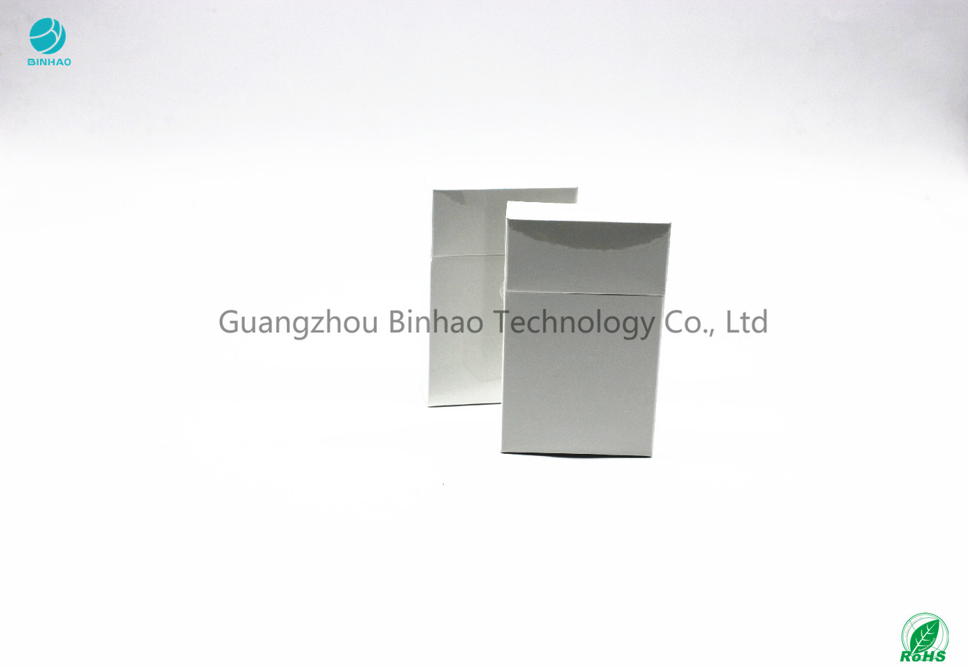 Twórcze kształty Białe kartonowe pudełka papierowe z matowym laminowaniem