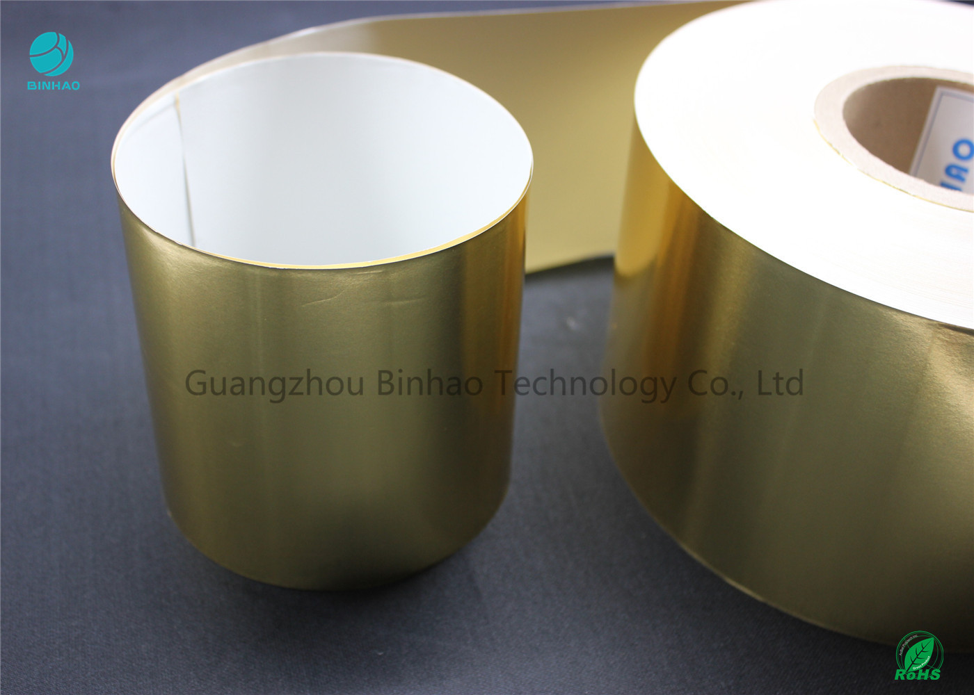 Shiny Gold Transfer Papier aluminiowy w ekologicznych materiałach 65gsm