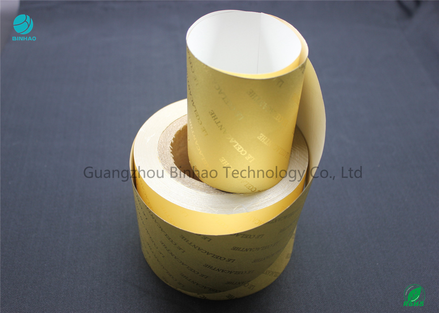 Food Grade White Paper Back aluminiowa folia do pakowania papieru z funkcją wilgoci w złotym kolorze srebrnym