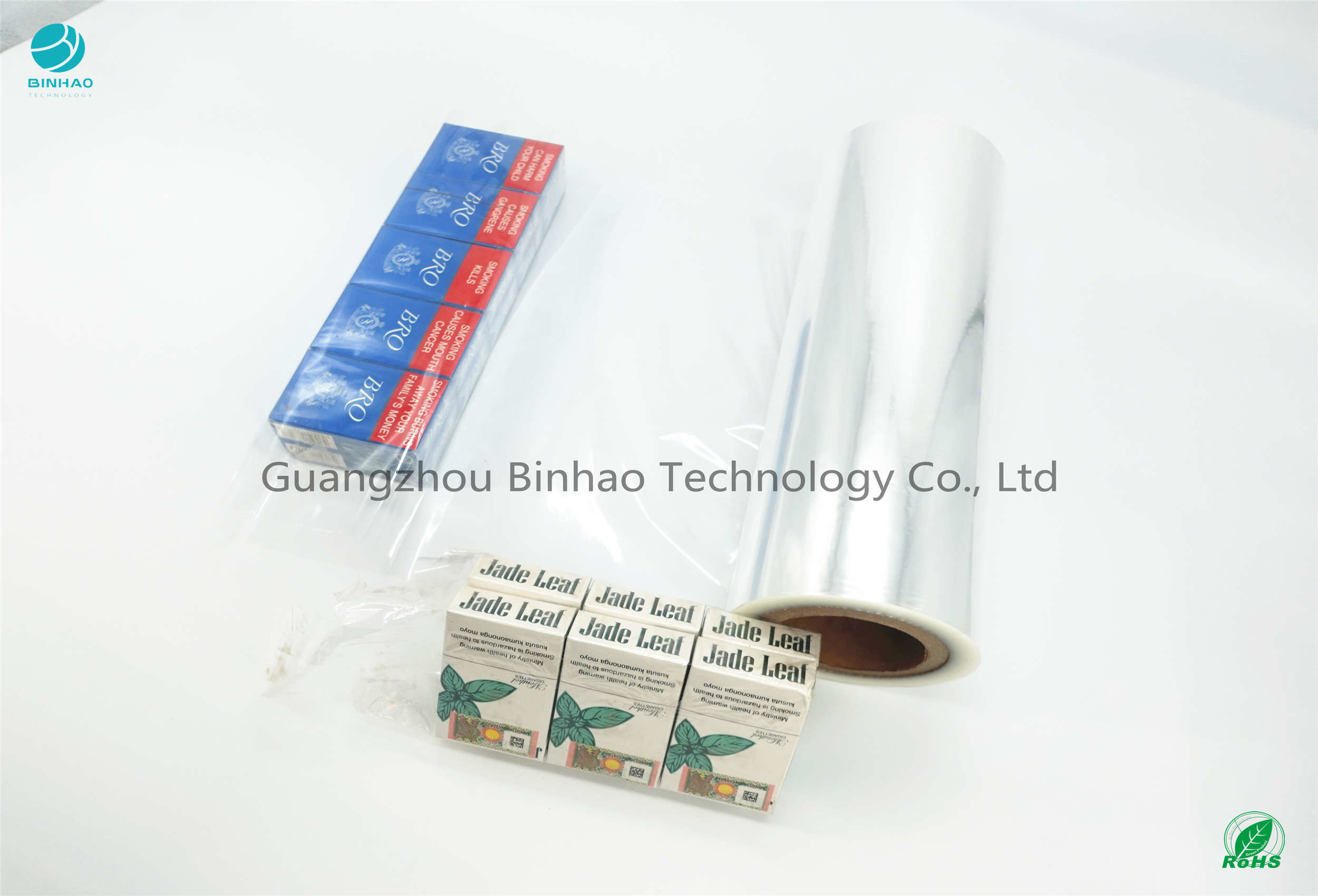 15μ-60 μ PVC Opakowanie Folia termokurczliwa do papierosów