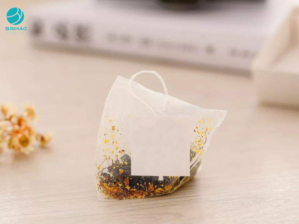 Herbata Trójkątny filtr Rolka z włókniny do torby do pakowania kawy