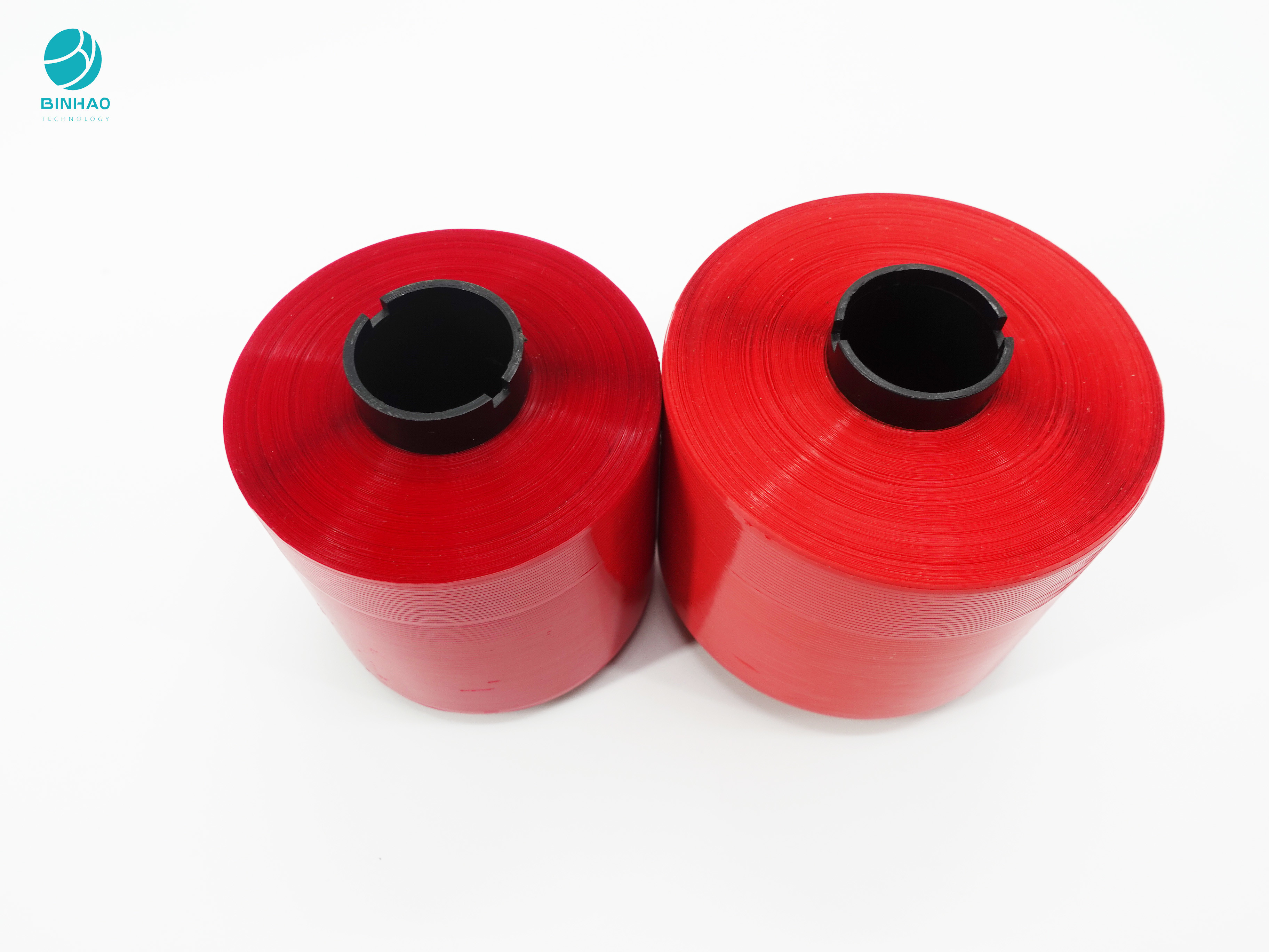 2 mm żaroodporna taśma samoprzylepna Bopp z czerwonymi łzami do pakowania