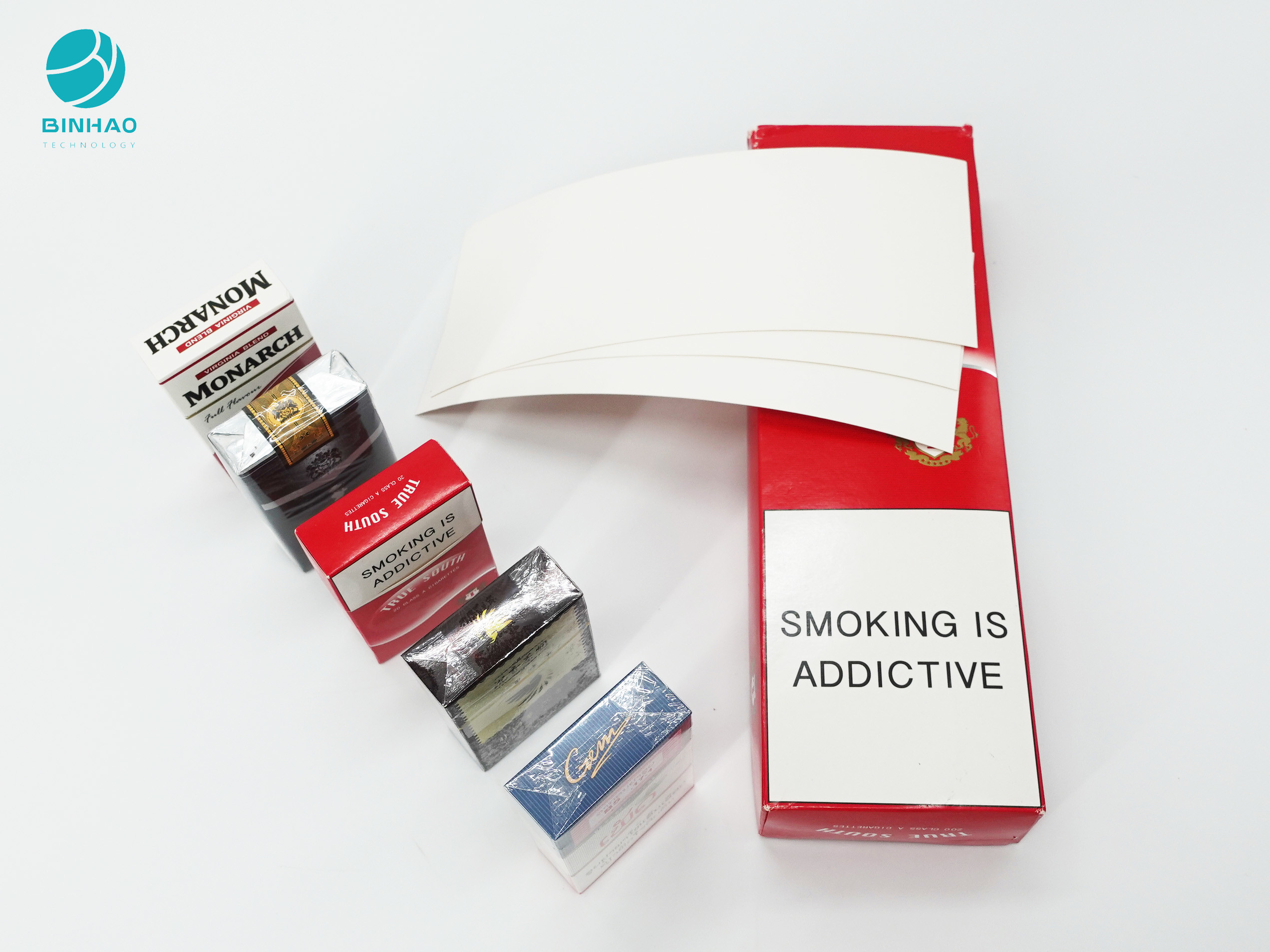 Pakiety dymów Opakowania papierośnice z kolorowym niestandardowym projektem OEM