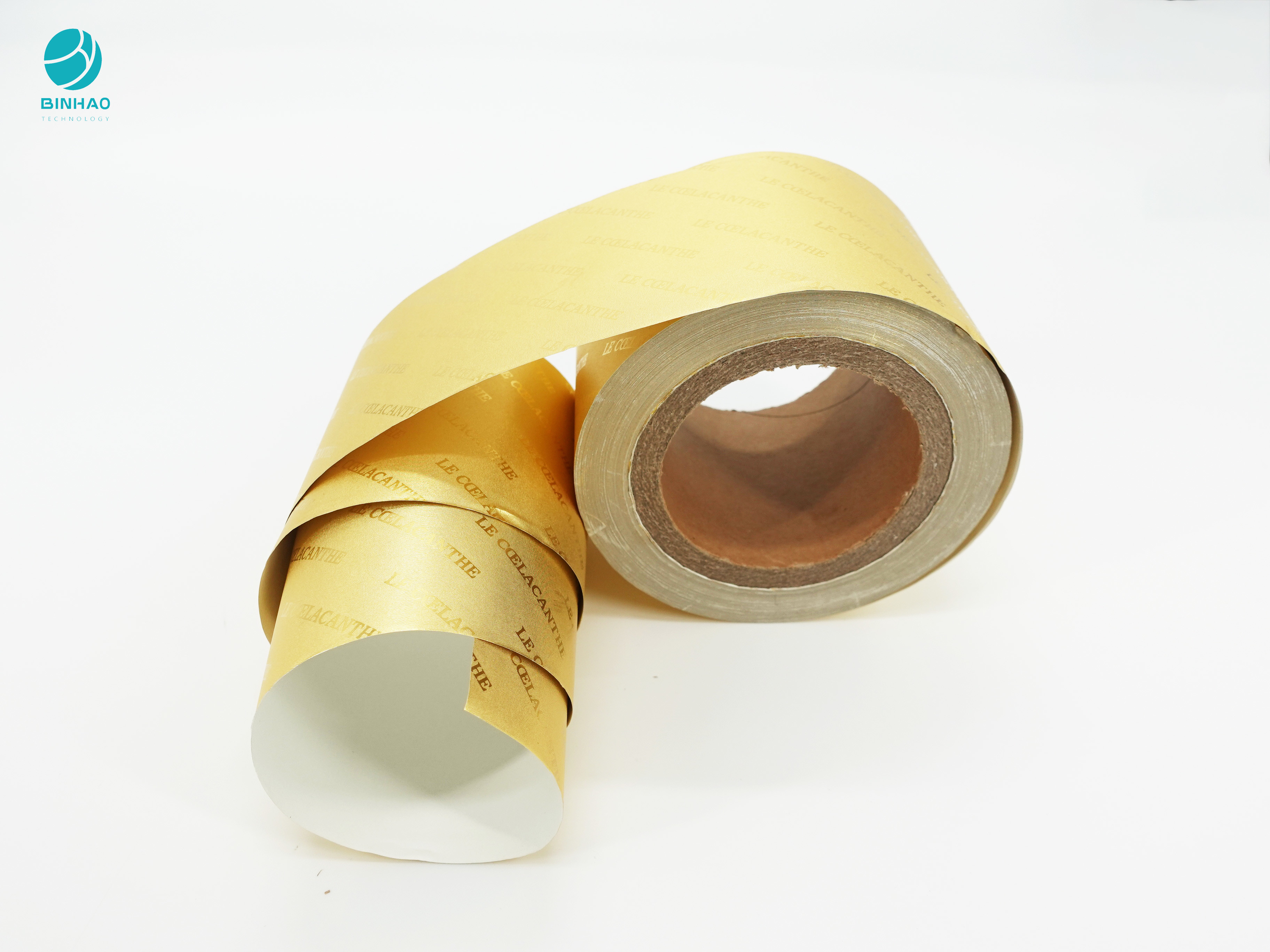 Tłoczony złoty papier z folii aluminiowej 8011 do wewnętrznego pakowania papierosów