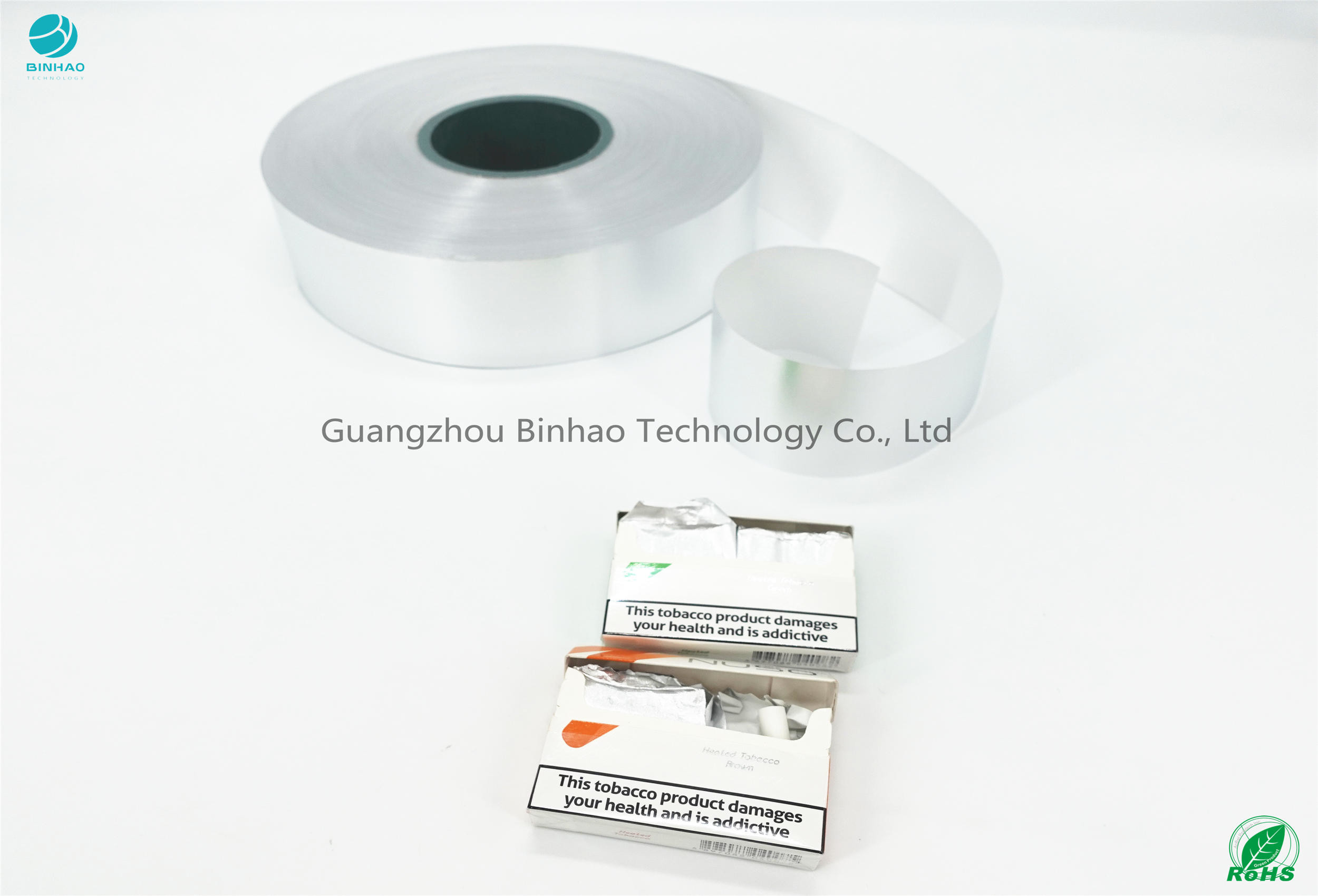Srebrny papier z folii aluminiowej HNB E-papieros Materiały do ​​pakowania Stop 8011