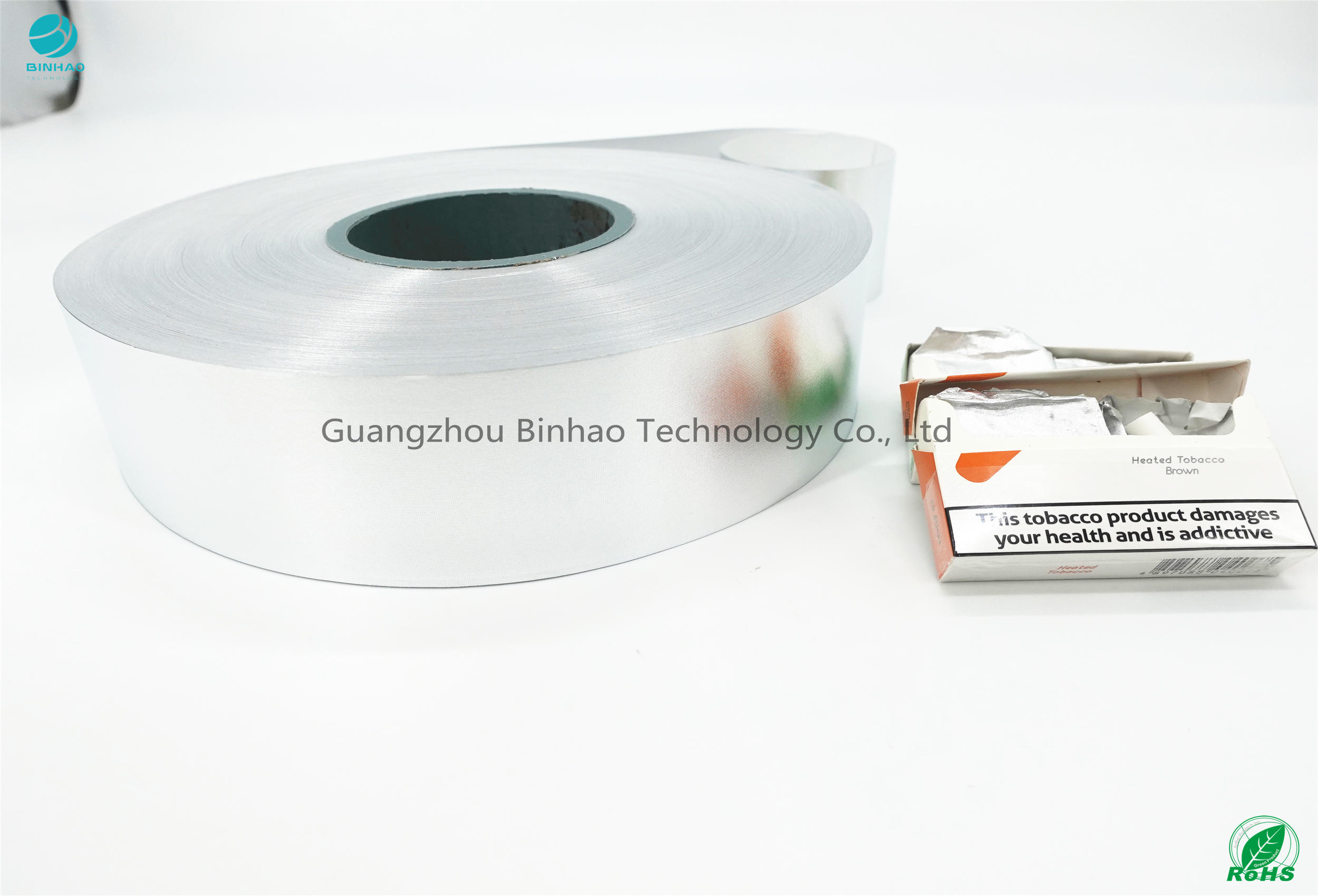 HNB E-papieros Materiały opakowaniowe Papier o gramaturze 55 g / m2 Gramatura Papier z folii aluminiowej