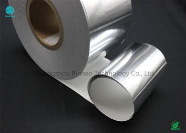 Srebrny odporny na wilgoć papier z folii aluminiowej z białym podkładem papierowym do pakowania papierosów premium