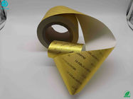 Jedna strona Jasna folia aluminiowa Opakowanie papierowe Papieros spożywczy Folia boczna Lakierowana