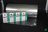 Odporna na kurz i wodoodporna przezroczysta folia PVC o wysokiej wytrzymałości na rozciąganie do pakowania pudełek papierosów