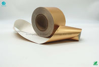 Food Grade 55Gsm Tobacco 1500mm Gold Paper Folia aluminiowa