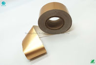 Twarda sztywność Papier z folii aluminiowej o grubości 50% w kolorze złotym matowym 85 mm