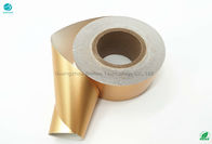Twarda sztywność Papier z folii aluminiowej o grubości 50% w kolorze złotym matowym 85 mm
