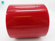 4mm ciemnoczerwona dobra dekoracja samoprzylepna taśma zrywana do opakowania produktów pudełkowych