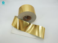 0,3Mpa Złoty papier do pakowania papierosów Papier z folii aluminiowej z miękkim temperamentem