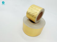 Złoty spersonalizowany projekt 114 mm papier z folii aluminiowej do pakowania papierosów