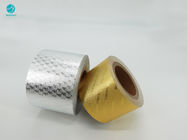 Jasny złoty srebrny pakiet papierosów Papier z folii aluminiowej z niestandardowym projektem