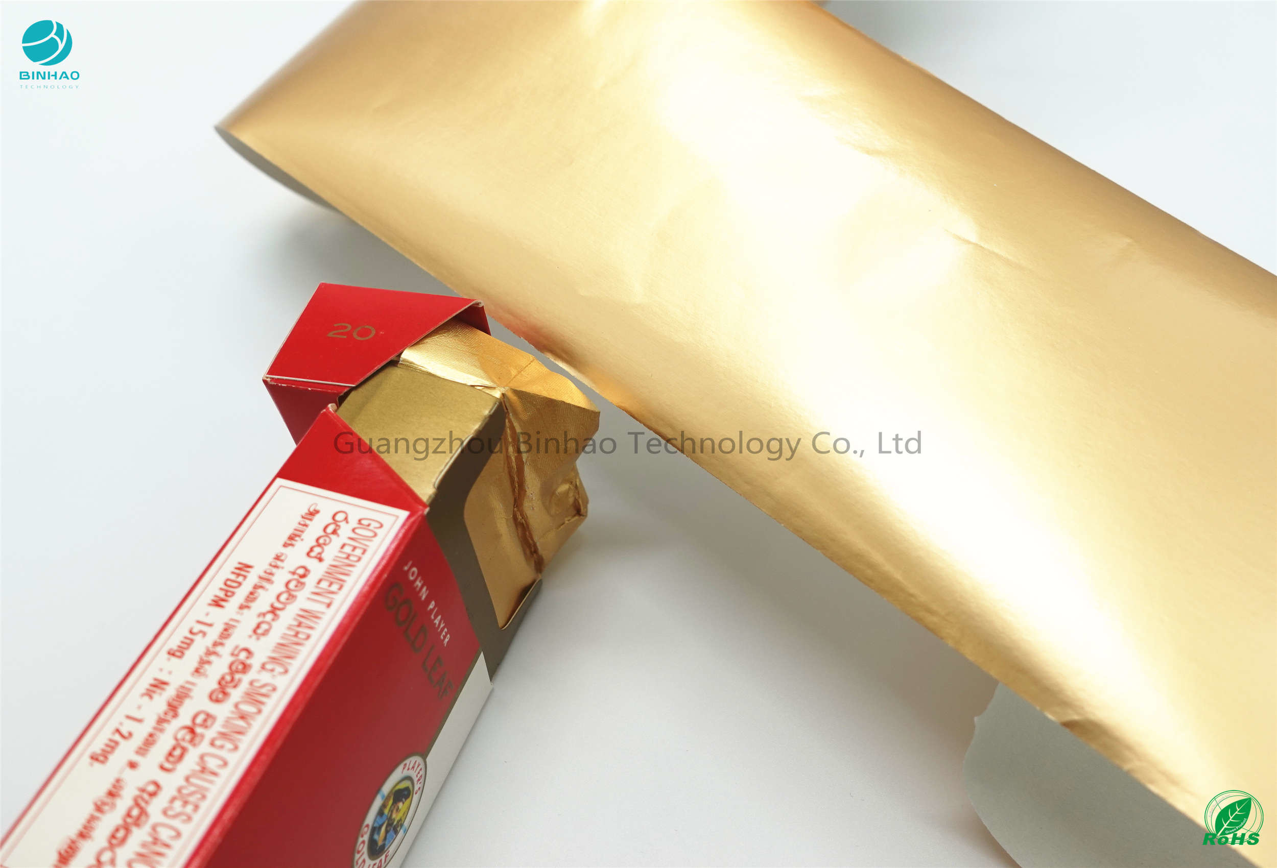 Pojedyncza linia 1% min. 83 mm papier z folii aluminiowej do pakowania żywności papierosowej