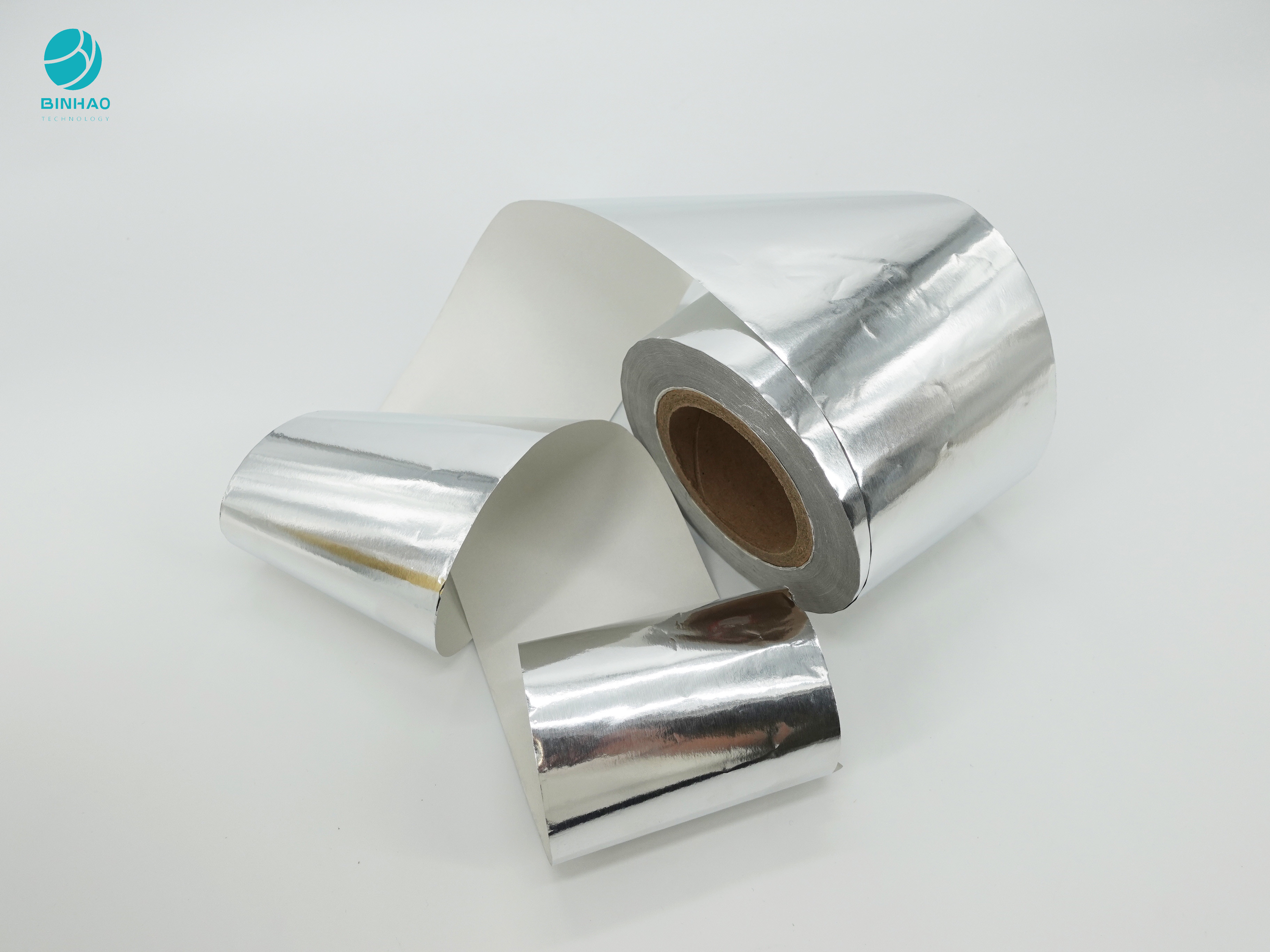 Srebrzyste opakowanie papierosów 1500M Papier z folii aluminiowej o gładkiej powierzchni