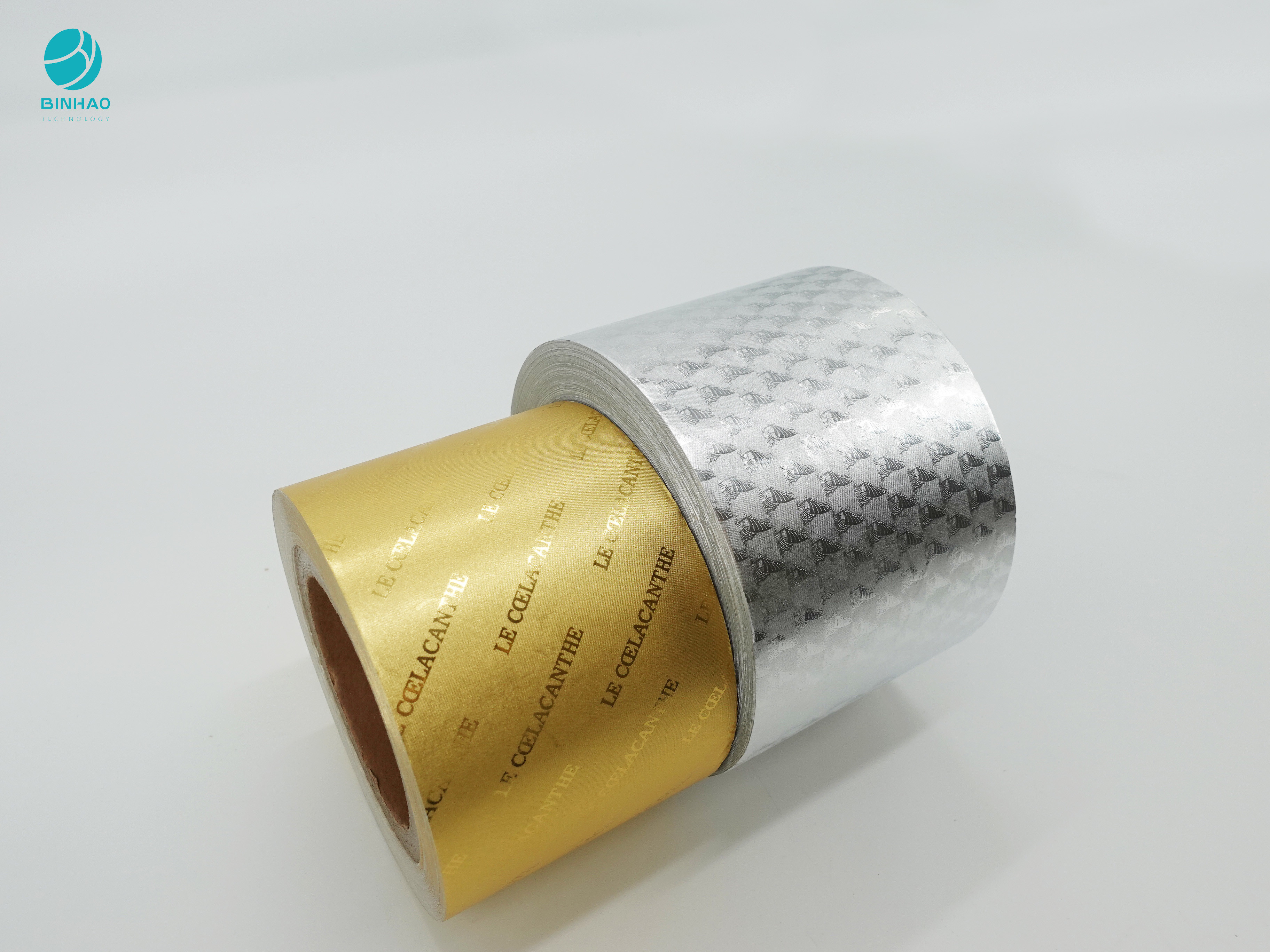 Papier do pakowania papierosów w złotą srebrzystą folię aluminiową o jakości spożywczej